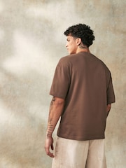 adidas Brown City Escape T-Shirt - Image 3 of 4