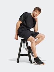 adidas Black New Z.N.E. Shorts - Image 3 of 7