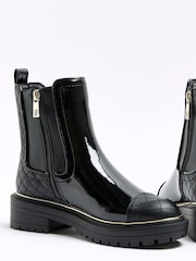River Island Black Chelsea Boots - Image 4 of 5