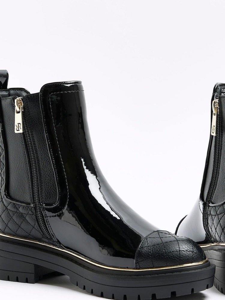 River Island Black Chelsea Boots - Image 5 of 5