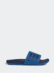 adidas Blue Adilette Comfort Slides - Image 1 of 9