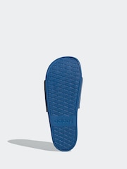 adidas Blue Adilette Comfort Slides - Image 7 of 9