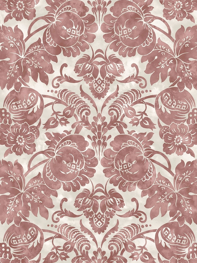 Martha Stewart Russet Florentine 10M Wallpaper - Image 2 of 4 Martha Stewart Russet Florentine 10M Wallpaper - Image 2 of 4