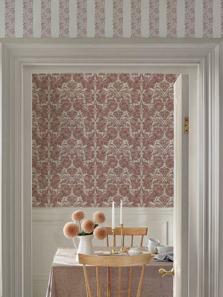 Martha Stewart Russet Florentine 10M Wallpaper - Image 4 of 4 Martha Stewart Russet Florentine 10M Wallpaper - Image 4 of 4