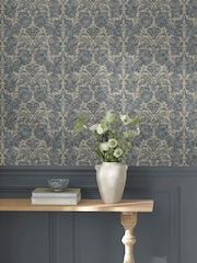 Martha Stewart Tarn Florentine 10M Wallpaper - Image 1 of 4