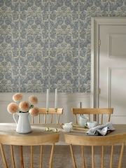 Martha Stewart Tarn Florentine 10M Wallpaper - Image 4 of 4