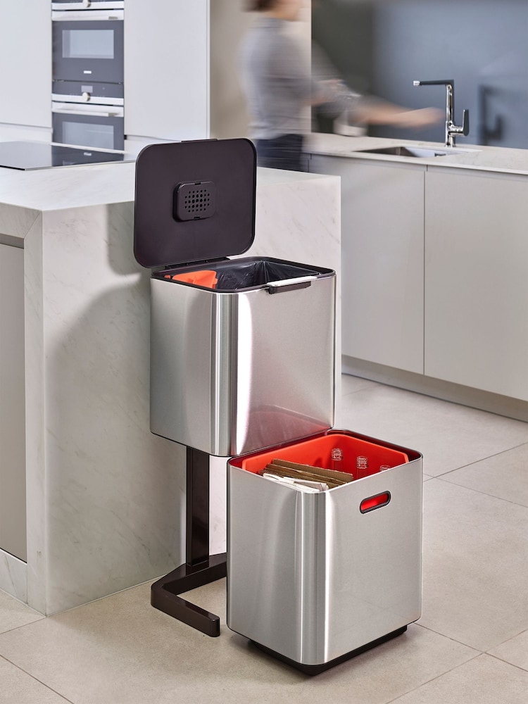 Joseph® Joseph Silver Totem Max 60L Bin - Image 1 of 4
