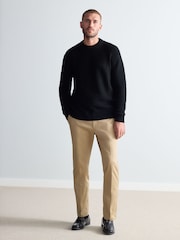 Stone Signature Emmetex Italian 100% Cotton Chino Trousers - Image 2 of 9