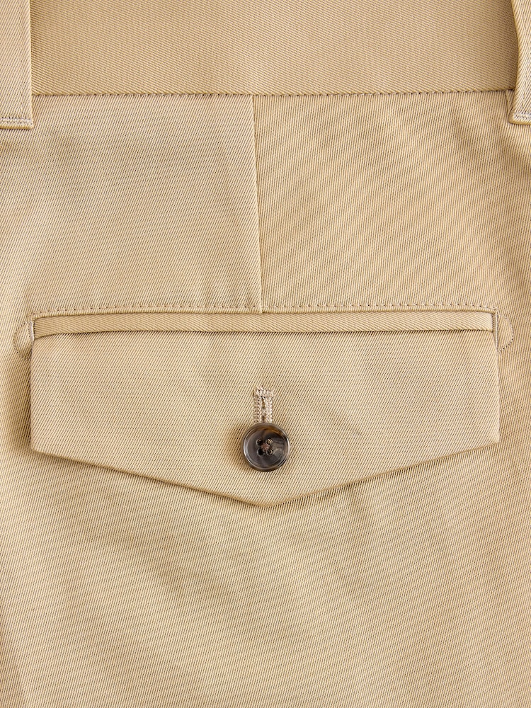 Stone Signature Emmetex Italian 100% Cotton Chino Trousers - Image 9 of 9