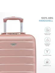 Flight Knight 45x36x20cm EasyJet Underseat 2 Wheel ABS Hard Case Cabin Carry On Hand Luggage - Image 4 of 8