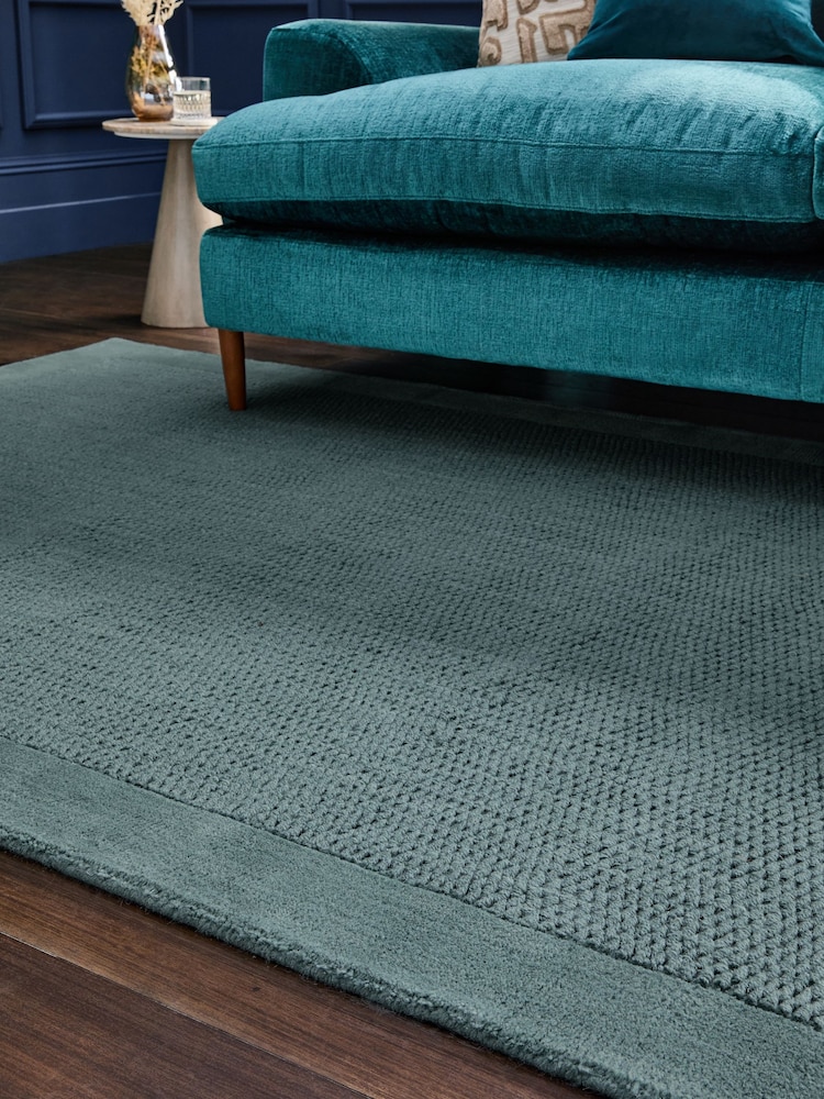 Blue Border Rug - Image 2 of 7