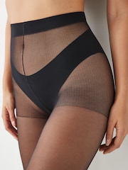 Black Matt 15 Denier Tights 3 Pack - Image 2 of 4