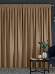 Latte Natural Eloise Made To Measure Curtains - Image 2 of 9