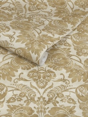 Martha Stewart Antique Gold Florentine 10M Wallpaper - Image 3 of 4