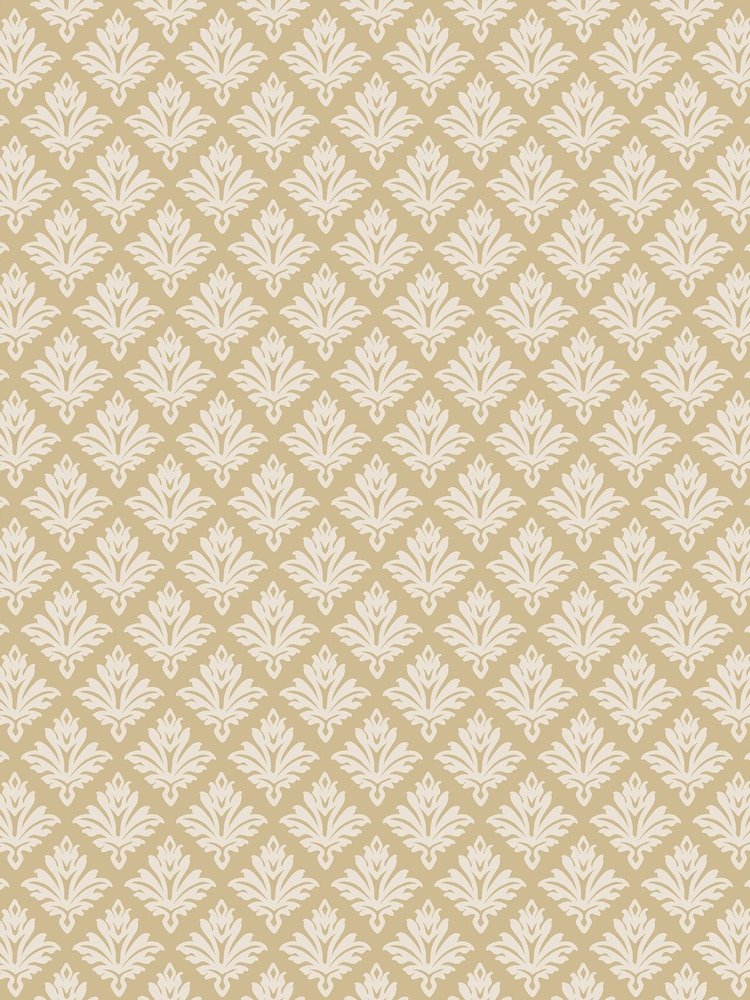 Martha Stewart Antique Gold Artisan Floral 10M Wallpaper - Image 2 of 4 Martha Stewart Antique Gold Artisan Floral 10M Wallpaper - Image 2 of 4