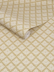 Martha Stewart Antique Gold Artisan Floral 10M Wallpaper - Image 3 of 4