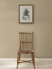 Martha Stewart Antique Gold Artisan Floral 10M Wallpaper - Image 4 of 4