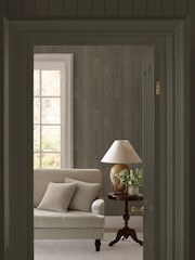 Martha Stewart Goose Down Bedford Fauxbois 10M Wallpaper - Image 4 of 4