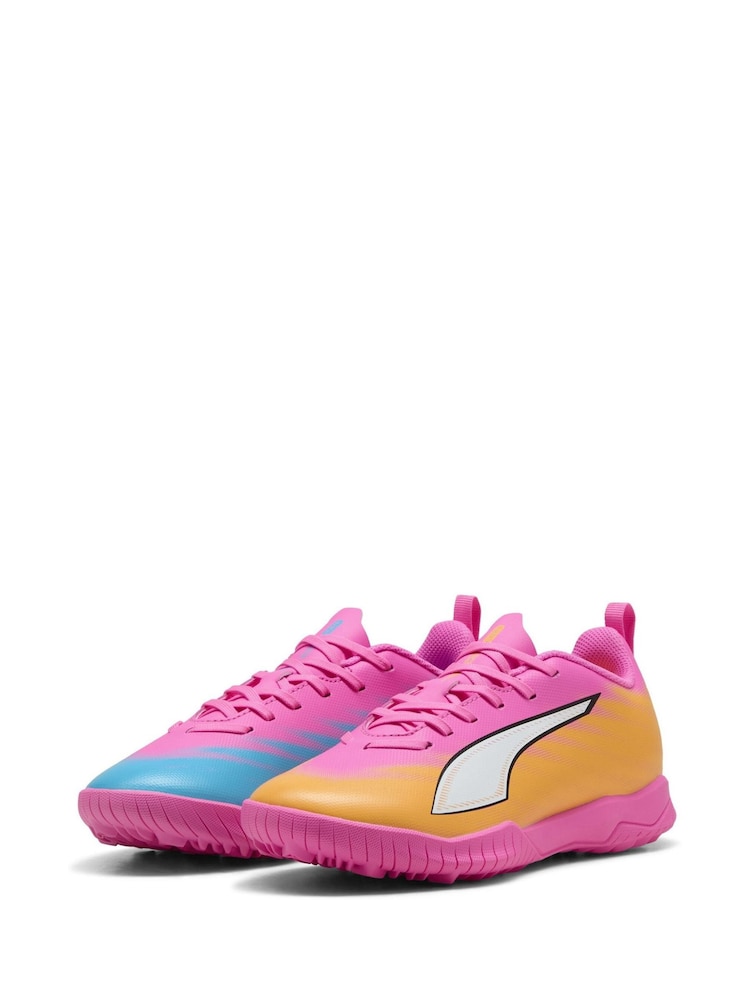 Rosa - Puma ULTRA 6 PLAY TT Fotball Ungdom Støvler - Bilde 1 av 6 Rosa - Puma ULTRA 6 PLAY TT Fotball Ungdom Støvler - Bilde 1 av 6