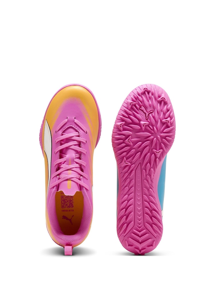 Rosa - Puma ULTRA 6 PLAY TT Fotball Ungdom Støvler - Bilde 2 av 6 Rosa - Puma ULTRA 6 PLAY TT Fotball Ungdom Støvler - Bilde 2 av 6