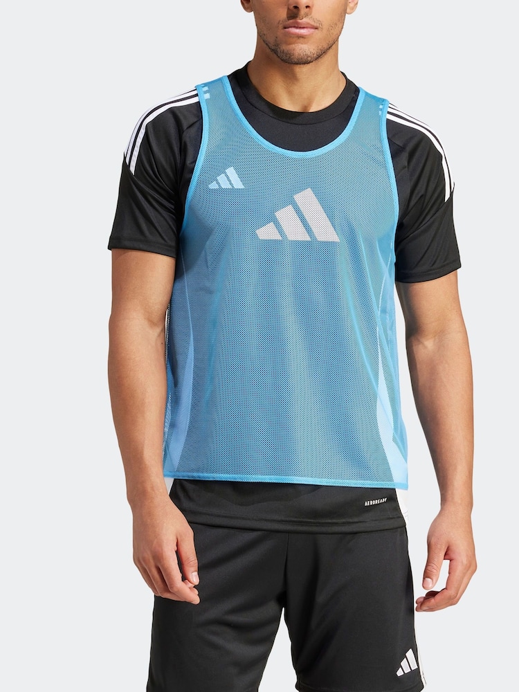 adidas Blue Training 24 Bib - Image 1 of 7