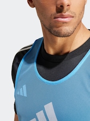 adidas Blue Training 24 Bib - Image 5 of 7
