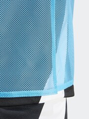 adidas Blue Training 24 Bib - Image 6 of 7