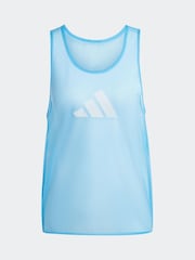 adidas Blue Training 24 Bib - Image 7 of 7