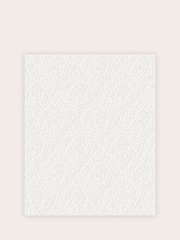 Laura Ashley White Annecy A4 Wallpaper Sample - Image 2 of 2