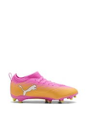 Puma Pink Ultra 6 Match Fg/Ag Jr - Image 3 of 6