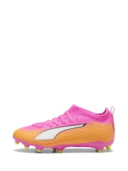 Puma Pink Ultra 6 Match Fg/Ag Jr - Image 5 of 6