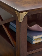 Laura Ashley Dark Chestnut Balmoral 2 Drawer TV Stand - Image 6 of 8