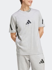 adidas Grey Z.N.E. T-Shirt - Image 3 of 8