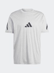 adidas Grey Z.N.E. T-Shirt - Image 8 of 8