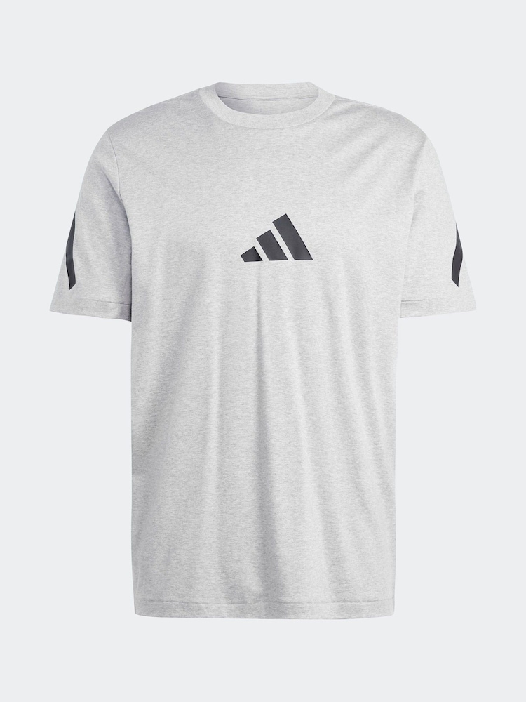 adidas Grey Z.N.E. T-Shirt - Image 8 of 8