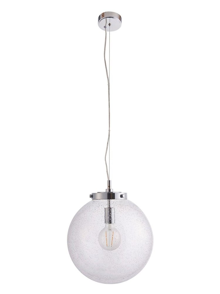 Gallery Home Silver Mazzy Ceiling Light Pendant - Image 1 of 7