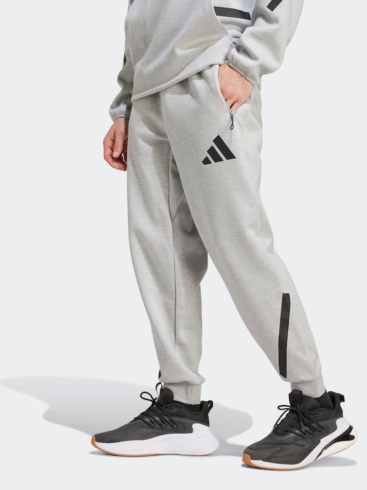 Gri - adidas ZNE Trening Pantaloni sport - Image 3 of 7