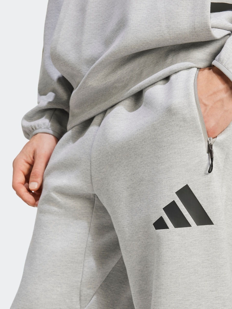 Gri - adidas ZNE Trening Pantaloni sport - Image 4 of 7