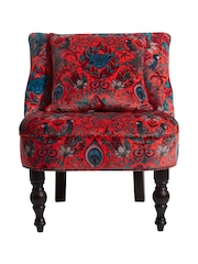 Emma Shipley Red Amazon Red Langley Chair - Image 4 of 4