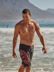 Animal Black Mens Brett Board Shorts - Image 6 of 6