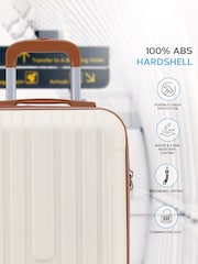 Flight Knight 55x35x20cm 8 Wheel ABS Hard Case Cabin Carry On Hand Luggage - Image 6 of 7