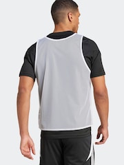 adidas White Training 24 Bib - Image 2 of 6