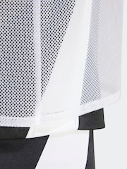 adidas White Training 24 Bib - Image 6 of 6
