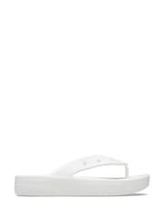 Crocs Klassische Zehentrenner mit Plateausohle - Bild 1 von 5