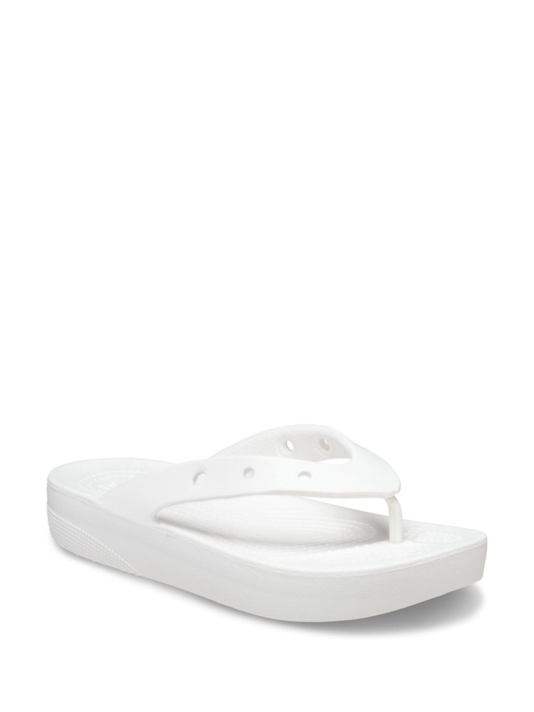 Crocs Klassische Zehentrenner mit Plateausohle - Bild 2 von 5