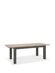 Bentley Designs Grey Oakham 4 To 6 Seater Extending Dining Table - Image 4 of 4