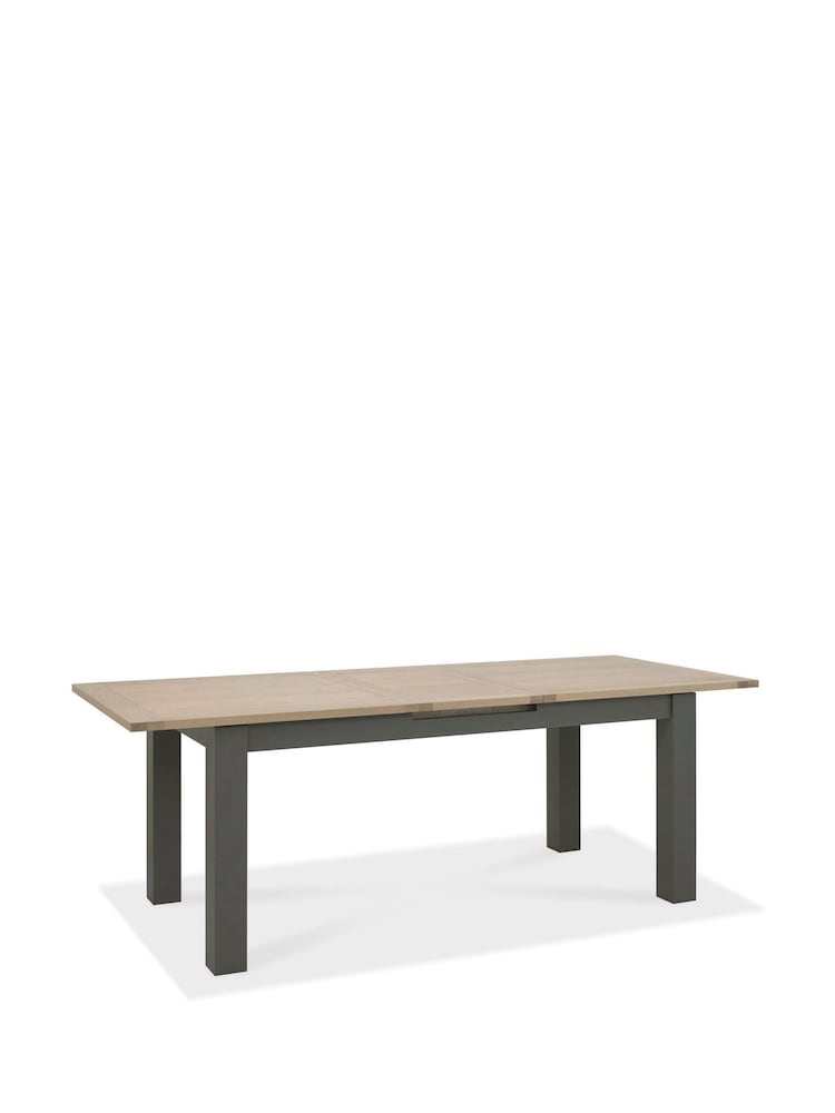 Bentley Designs Grey Oakham 4 To 6 Seater Extending Dining Table - Image 4 of 4