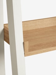 Chalk White Malvern Paint Effect Ladder Bedside Table - Image 6 of 6