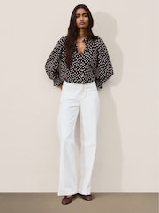 Baukjen Brown Cela Printed Blouse - Image 2 of 3