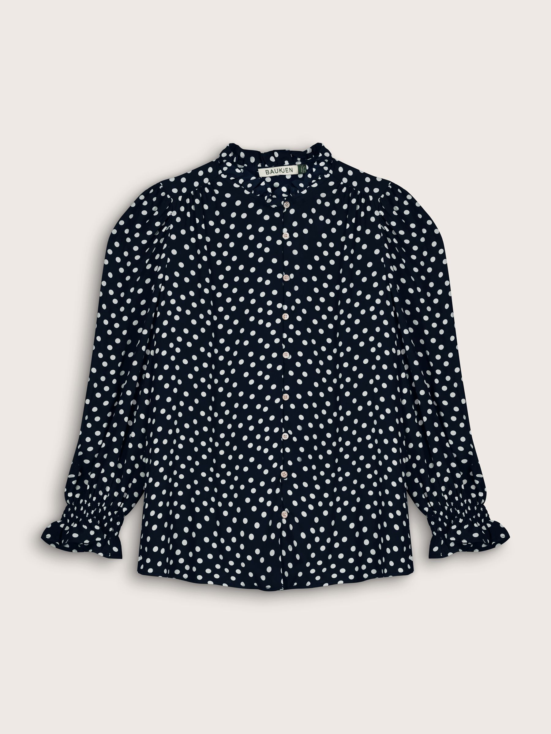 Buy Baukjen Blue Cela Printed Blouse from the Next UK online shop
